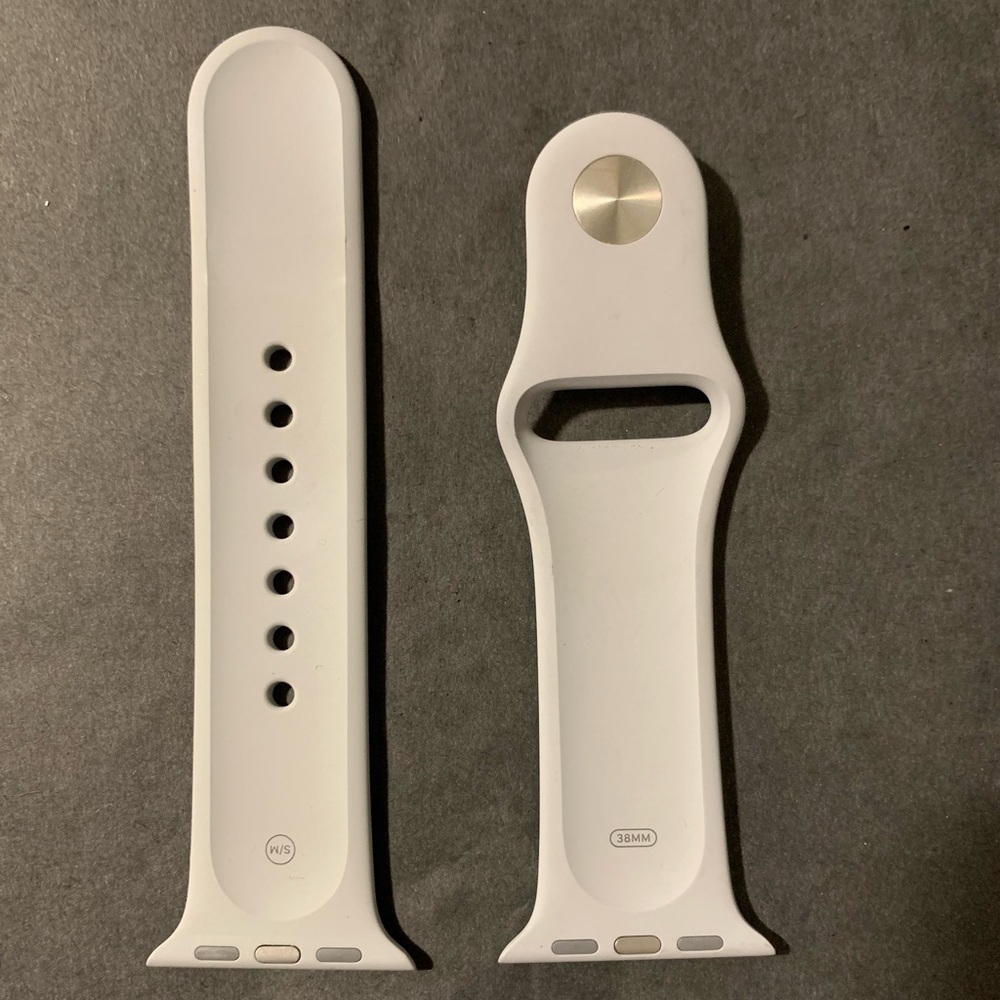 OEM Apple Watch Sport Band - Gray 38mm S/M